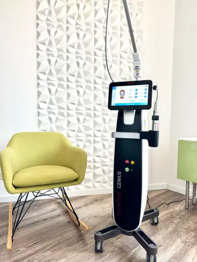 RF-Microneedling-Gerät für medizinische Hautbehandlungen in der Praxis