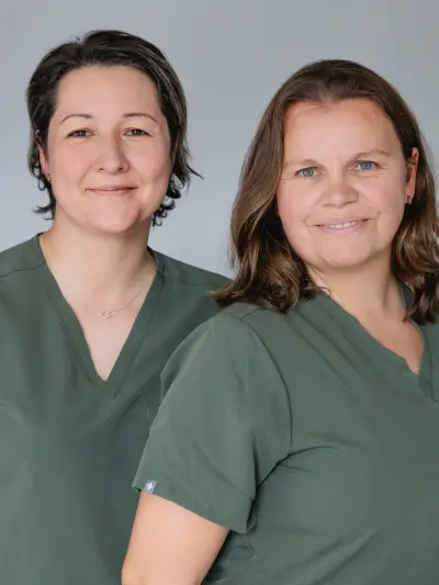 H&H trifft Medizin Julia Kaiser und Julia Butz Geschäftsführerinnen